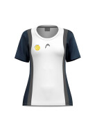Head Club 25 Tech T-Shirt Girls navy/white incl. Logo VfL Kamen