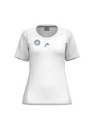 Head Club 25 Tech T-Shirt Women white incl. TC Wilmersdorf-Logo