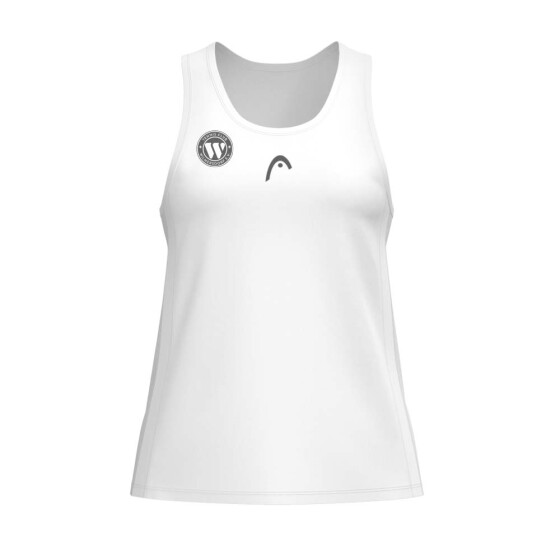 Head Club 25 Tech Tank Top Women white incl. TC Wilmersdorf-Logo