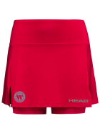 Head Club Basic Skort Women red inkl.TC Wilmersdorf-Logo