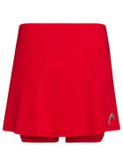 Head Club Basic Skort Women red inkl.TC Wilmersdorf-Logo