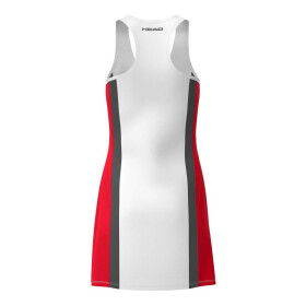 Head Club 25 Dress Women white/red incl. TC Wilmersdorf-Logo
