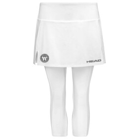 Head Club 3/4 Tights Skort Damen white inkl. TC...
