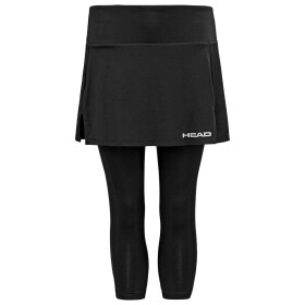 Head Club 3/4 Tights Skort Damen black inkl. TC...