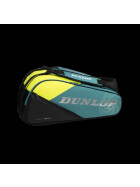 Dunlop SX Performance 8er Racketbag Thermo teal/black/yellow