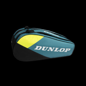Dunlop SX Club 10er Racketbag teal/black/yellow