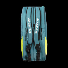 Dunlop SX Club 10er Racketbag teal/black/yellow