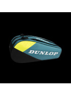 Dunlop SX Club 10er Racketbag teal/black/yellow