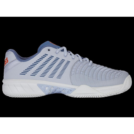 K-Swiss Express Light 3 Clay Men artic ice/infinity/scarlet ibis