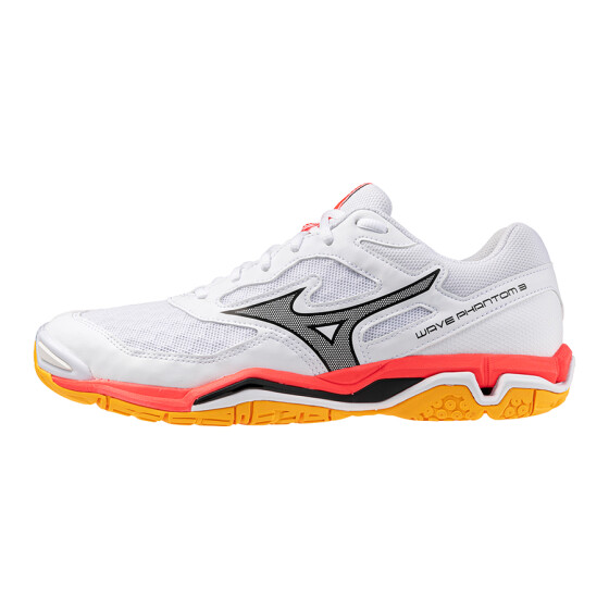 Mizuno Wave Phantom 3 / White/Fiery Coral 2/Citrus