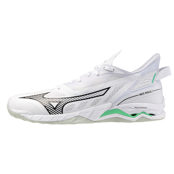 Mizuno Wave Mirage 5 / White/Black/Frozen Emerald