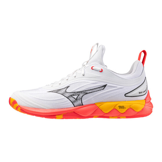 Mizuno Wave Luminous 3  / White/Fiery Coral 2/Citrus