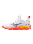 Mizuno Wave Luminous 3  / White/Fiery Coral 2/Citrus