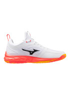 Mizuno Wave Luminous 3  / White/Fiery Coral 2/Citrus