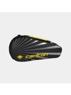 C AC TEAM 1 COMP RACKET BAG BLK/YLW