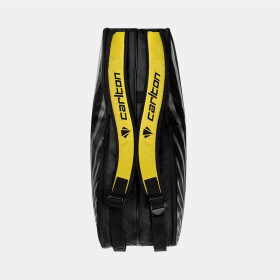 C AC TEAM 2 COMP RACKET BAG BLK/YLW
