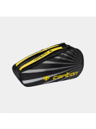 C AC TEAM 2 COMP RACKET BAG BLK/YLW