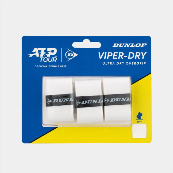 ATP VIPER-DRY OGRIP WHT 3PCS BLISTER