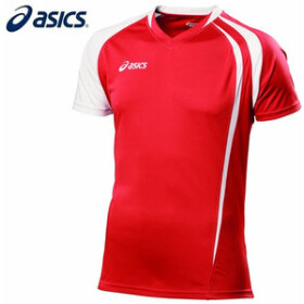 Asics T-Shirt FAN / red-white