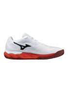 MIZUNO SHOE WAVE ENFORCE COURT CC Fiery Red/White/Sun-Dried Tomato