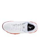 MIZUNO SHOE WAVE ENFORCE COURT CC Fiery Red/White/Sun-Dried Tomato