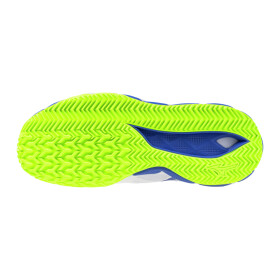 MIZUNO SHOE WAVE ENFORCE TOUR CC White/Dazzling Blue/LightYellow