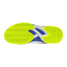 MIZUNO SHOE WAVE EXCEED COURT CC White/Dazzling Blue/LightYellow