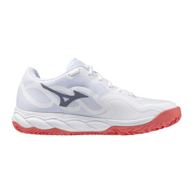 MIZUNO SHOE WAVE ENFORCE COURT CC WOS White/Pinkesque/Barbados Cherry