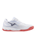 MIZUNO SHOE WAVE ENFORCE COURT CC WOS White/Pinkesque/Barbados Cherry