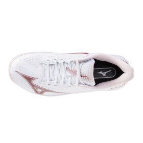 MIZUNO SHOE WAVE EXCEED COURT CC WOS White/Pinkesque/Barbados Cherry