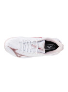 MIZUNO SHOE WAVE EXCEED COURT CC WOS White/Pinkesque/Barbados Cherry