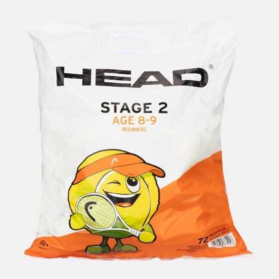 HEAD STAGE 2 Orange 72 Tennisbälle<br />