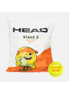 HEAD STAGE 2 Orange 72 Tennisbälle<br />
