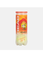 HEAD STAGE 2 ORANGE Karton – 16 x 3 Tennisbälle