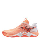 Mizuno Wave Momentum Elite Flamingo Coral/Lava Orange/White