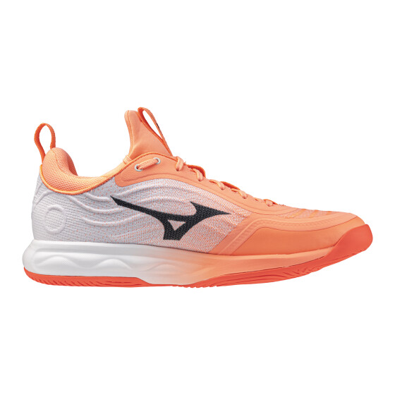 Mizuno Wave Luminous Elite Flamingo Coral/Carbon/White