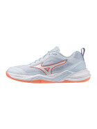 Mizuno Wave Stealth Elite Women Blue Finch/White