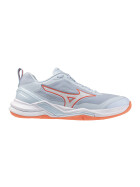 Mizuno Wave Stealth Elite Women Blue Finch/White