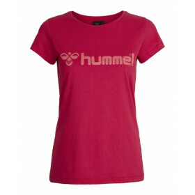 Classic Bee Baumwoll-T-Shirt Damen vitual pink