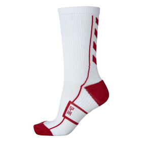 Hummel Tech Indoor Sock Low / white-true red